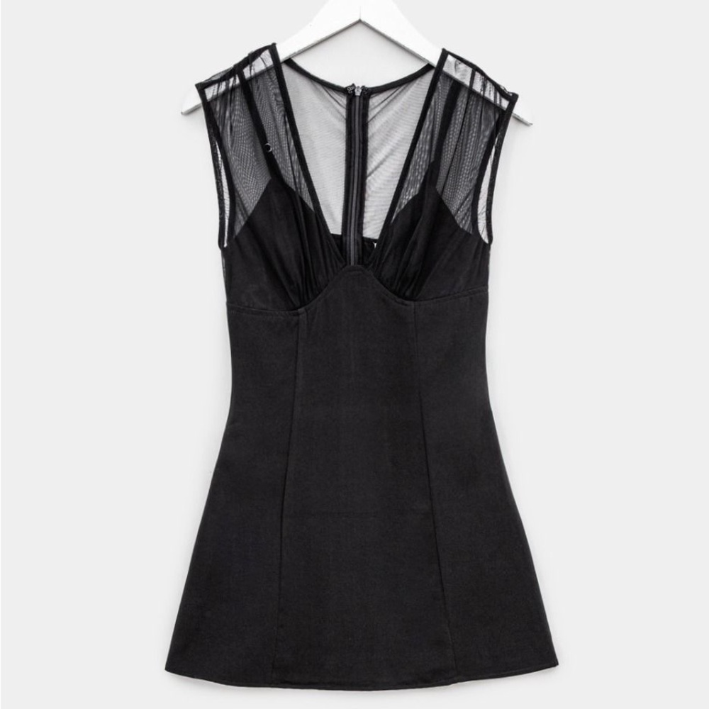 Lelia Collection Black Mini Dress - size XS
